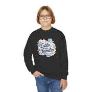 Youth Crewneck Sweatshirt | Family Style Pullover, Gift for Kids, Cozy Casual Wear, Holiday Apparel, Family Gatherings