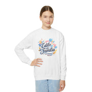 Youth Crewneck Sweatshirt | Family Style Pullover, Gift for Kids, Cozy Casual Wear, Holiday Apparel, Family Gatherings