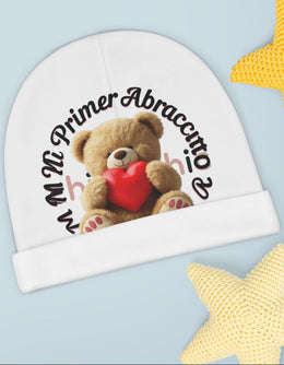 Adorable Baby Beanie, Cute Infant Hat, Gift for Newborns, Baby Shower Must-Have, First Birthday Accessory, Baby Celebration Hat, Organic Cotton I Perfect for First Birthdays & Everyday Joy