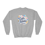 Youth Crewneck Sweatshirt | Family Style Pullover, Gift for Kids, Cozy Casual Wear, Holiday Apparel, Family Gatherings