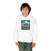 Youth Adventure Hoodie - Explore Dreams, Adventurous Spirit, Fun Gift, Cozy Layer, Kids Travel Wear