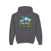 Youth Adventure Hoodie - Explore Dreams, Adventurous Spirit, Fun Gift, Cozy Layer, Kids Travel Wear