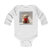 Adorable Baby Bodysuit – Personalized Infant Outfit, Cute Long Sleeve Romper for Baby Shower & Everyday Comfort