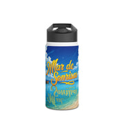 Stylish Water Bottle | Stainless Steel Drinkware, Beach Lover Gift, Summer Accessory, Travel Hydration, Eco-Friendly Product