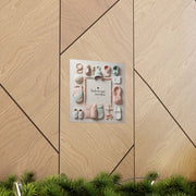 Matte Vertical Posters for Nursery Decor, Baby Shower Gifts, Kids' Room Wall Art, Playroom Decor, Gender Neutral Artwork
