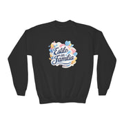 Youth Crewneck Sweatshirt | Family Style Pullover, Gift for Kids, Cozy Casual Wear, Holiday Apparel, Family Gatherings