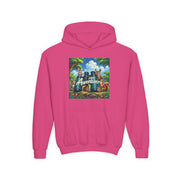 Youth Adventure Hoodie - Explore Dreams, Adventurous Spirit, Fun Gift, Cozy Layer, Kids Travel Wear