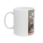 Adorable Ceramic Mug – Kids Birthday Gift, Nursery Decor, Baby Shower Present, Personalized Coffee Cup