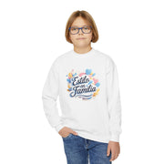 Youth Crewneck Sweatshirt | Family Style Pullover, Gift for Kids, Cozy Casual Wear, Holiday Apparel, Family Gatherings