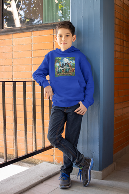 Youth Adventure Hoodie - Explore Dreams, Adventurous Spirit, Fun Gift, Cozy Layer, Kids Travel Wear