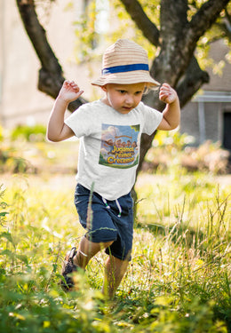 Toddler Tee with Playful Design, Fun Kids' Shirt for Birthdays, Family Outings, Summer Fun, Gift for Little Ones